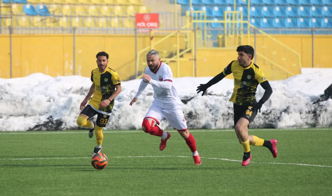 Ağrı deplasmanında talihsiz bir an yaşayan tecrübeli futbolcu Hurşit Taşçı, sakatlanarak