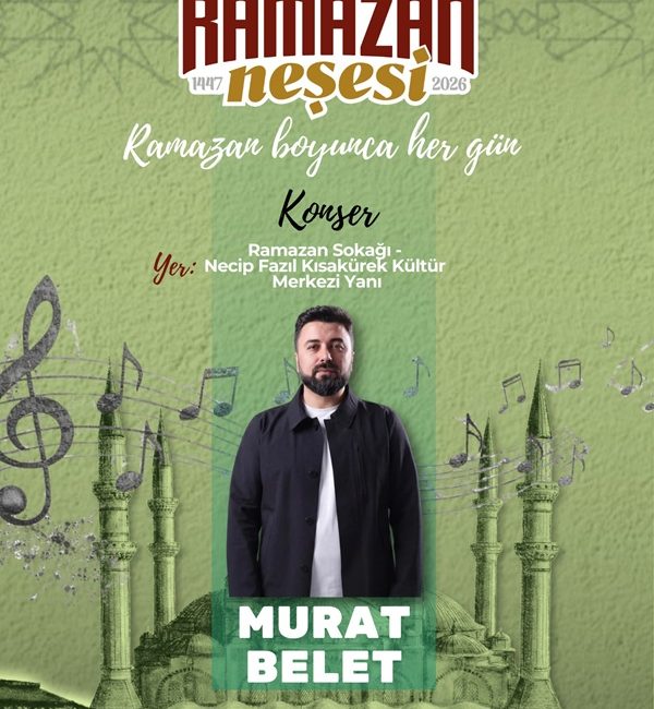 Kahramanmaraş Büyükşehir Belediyesi’nin Ramazan ayına özel kültür ve sanat etkinlikleri