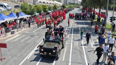 30 Ağustos Zafer Bayramı’nın 104’üncü yıl dönümü, düzenlenen törenlerle büyük