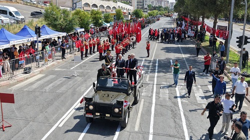 30 Ağustos Zafer Bayramı’nın 104’üncü yıl dönümü, düzenlenen törenlerle büyük