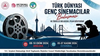 Türk Dünyası Gazeteciler Federasyonu koordinasyonunda gerçekleştirilecek “Türk Dünyası Genç Sinemacılar