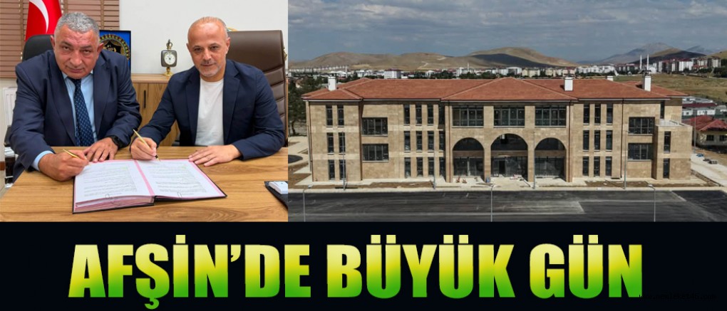 Afşin Belediye Başkanı Koray Kıraç’ın kararlı girişimleri ve üstün gayretleriyle,