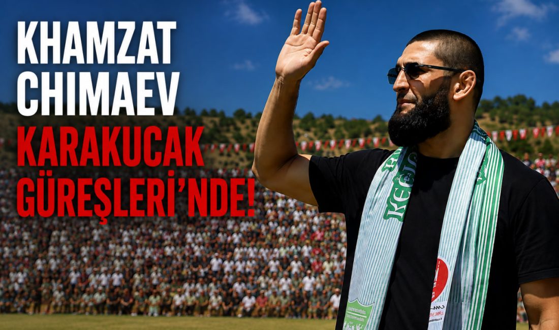 Khamzat Chimaev Karakucak Güreşleri’nde! Er Meydanı’nda Halkı Selamladı