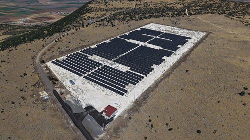 Büyükşehir Belediyesi Güneş Enerji Santrali tam kapasite üretime devam ediyor.