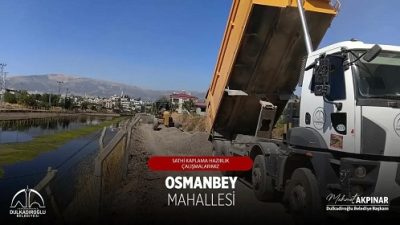 Dulkadiroğlu Belediyesi Fen İşleri Müdürlüğü ekiplerimiz, ilçemizin ulaşım altyapısını güçlendirmek