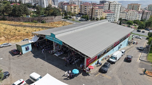 Necip Fazıl Kısakürek Kültür Merkezi ve meydan projesi kapsamında mevcut