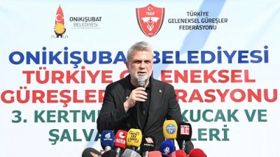3. Kertmen Karakucak ve Şalvar Güreşi Festivali’ne katılan Başkan Görgel,