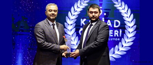 Onikişubat Belediye Başkanı Hanifi Toptaş, 5. KASİAD Ödülleri’nde Avrupa ve