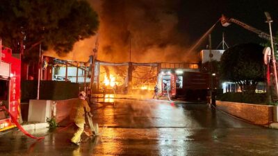 Manisa’nın Yunusemre ilçesindeki Organize Sanayi Bölgesi’nde bulunan 2. Kısım Bölgede