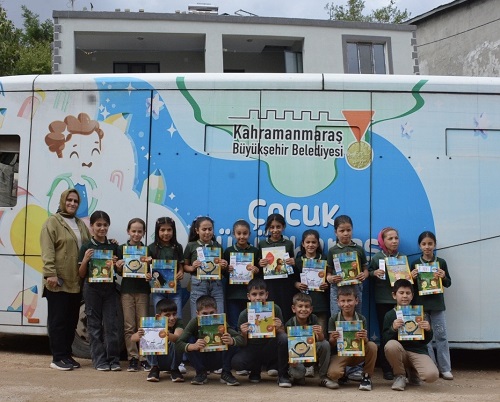 Türkiye’nin ilk ve tek UNESCO Edebiyat Şehri Kahramanmaraş’ta çocukların kitaplarla