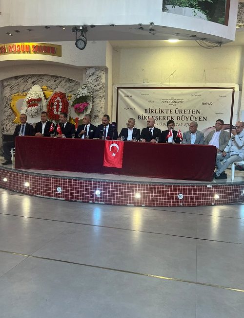 HATSO seçimlerinde rekabetin yerini uzlaşma mesajları aldı. Ahmet Bünyamin Yavuz,