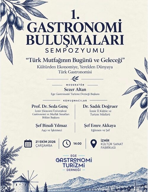Ege Gastronomi Turizmi Derneği, I. Gastronomi Buluşmaları Sempozyumu ile akademi,